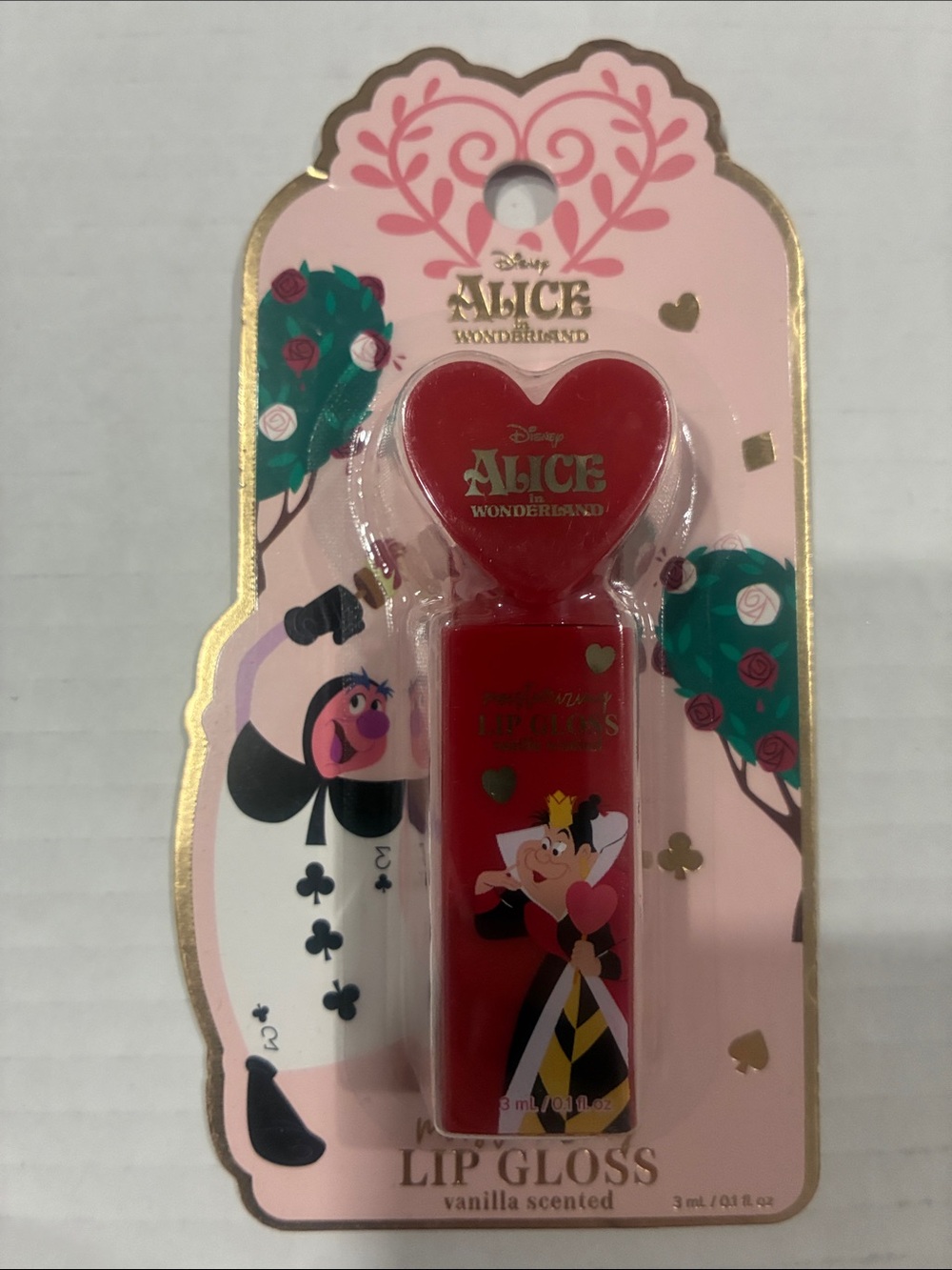Disney Alice in Wonderland Queen of Hearts Lip Gloss